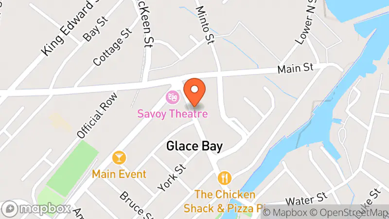 Map showing location of 849 Thrift Boutique