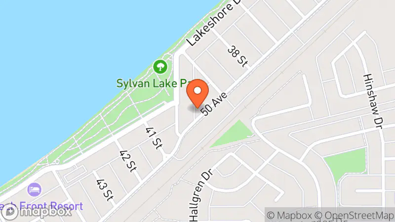 Map showing location of Anchor’s Boutique