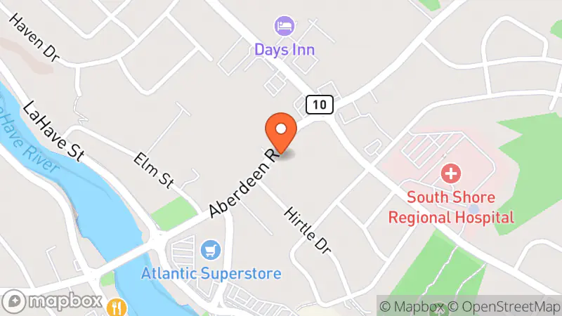 Map showing location of Antiques Used Furniture