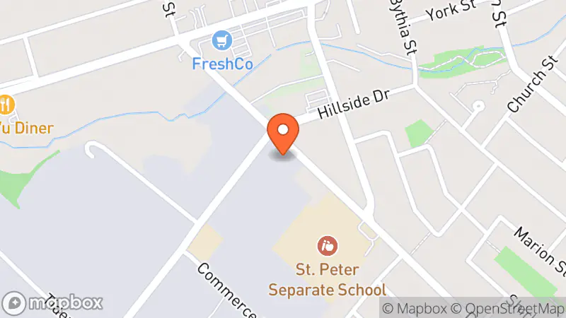 Map showing location of As We Grow