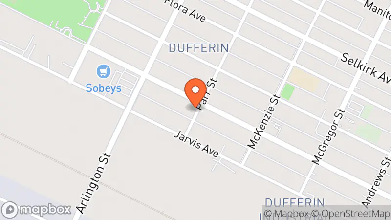 Map showing location of Atomic Age Vintage