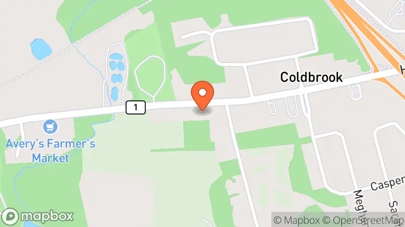 Map showing location of Baby Central Consignment