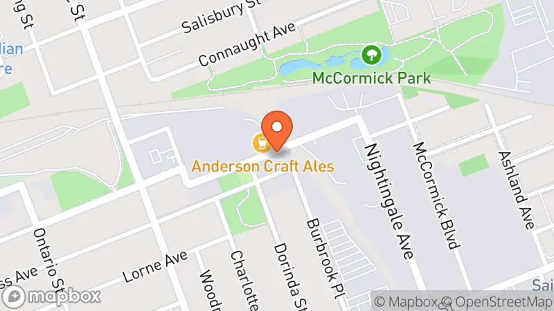 Map showing location of Back to the Fuchsia Vintage