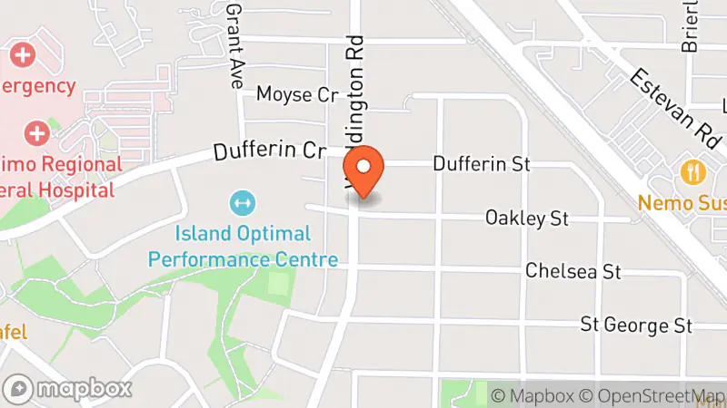 Map showing location of Best Choice Quality Used Books