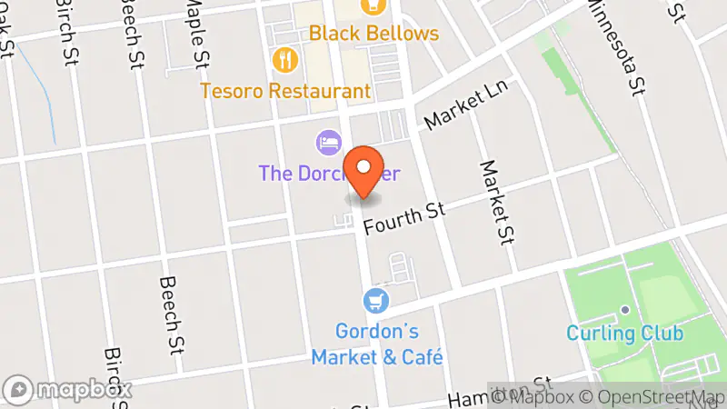 Map showing location of Bishop Consignment