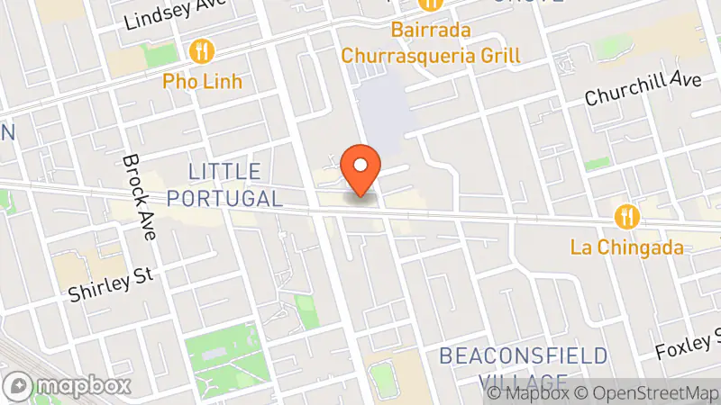 Map showing location of Black Diamond Vintage