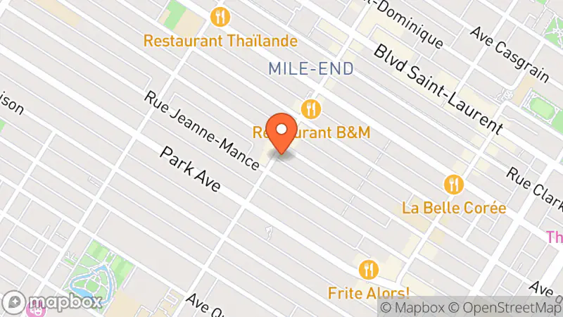 Map showing location of Bohême Vintage