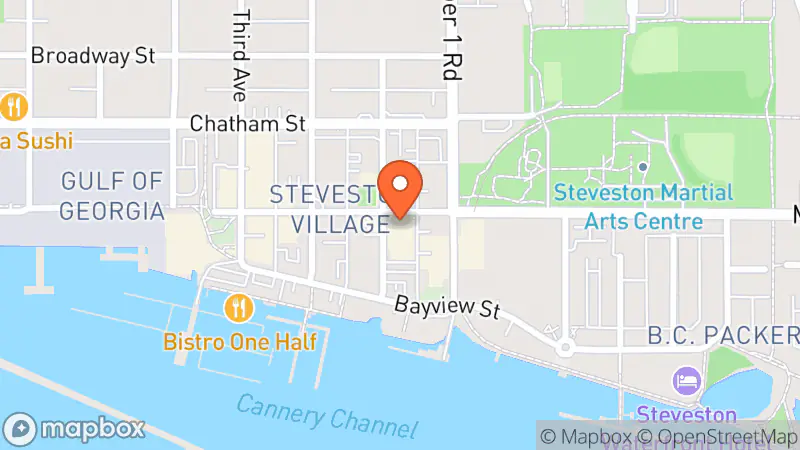 Map showing location of Bon Retour Consignment Clothing