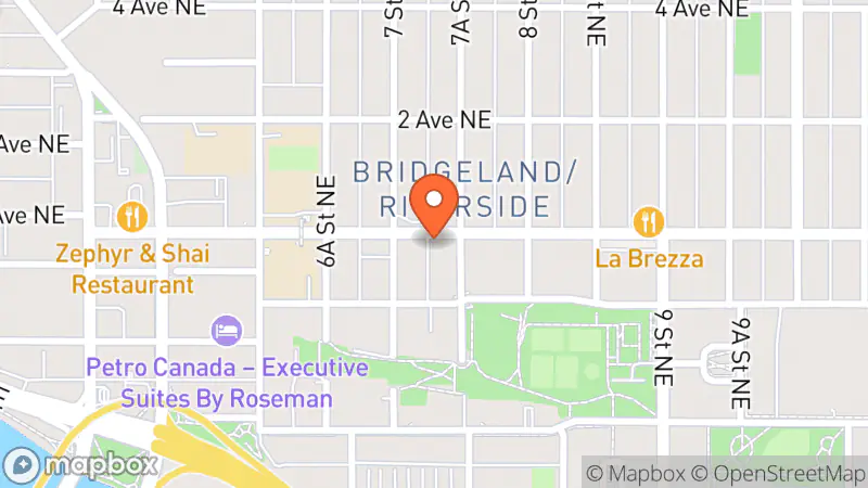 Map showing location of Boomerang Boutique