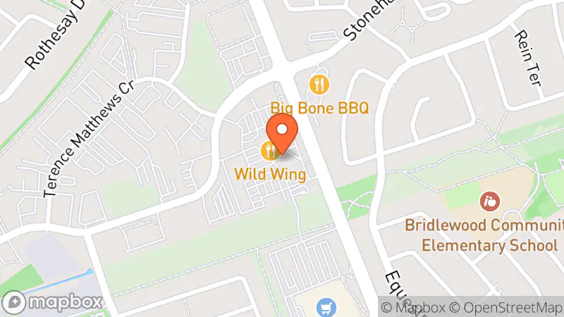 Map showing location of Boomerang Kids Kanata