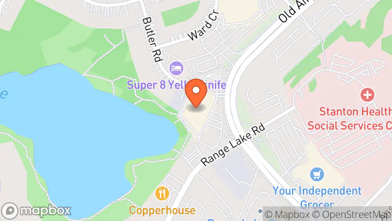 Map showing location of Boreal Kids Co