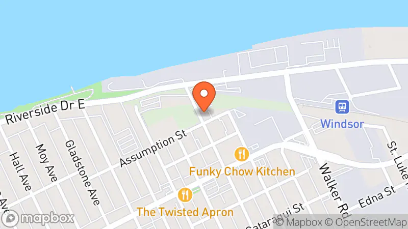 Map showing location of Bosuns Vintage & Alteration