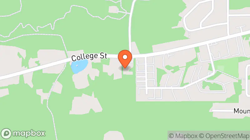 Map showing location of Boutique Encore Thrift Shop