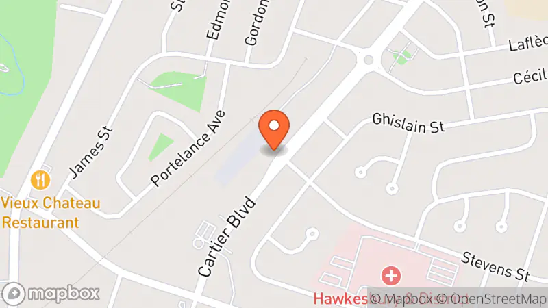 Map showing location of Boutique PastElle