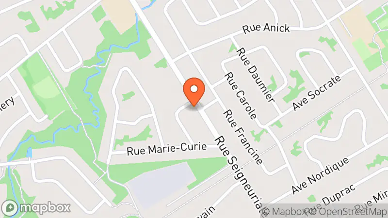 Map showing location of Boutique Pré-Porté Choux Gras