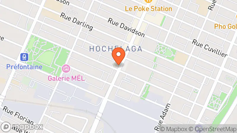 Map showing location of Boutique Raymond IV