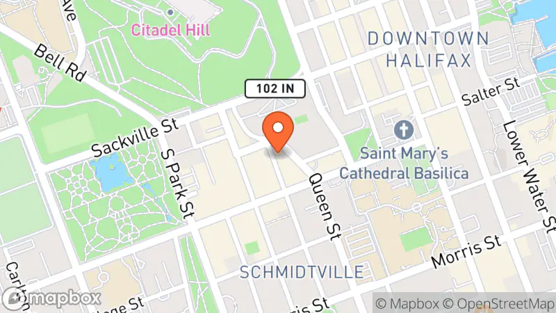 Map showing location of Brilliant Clothing Boutique