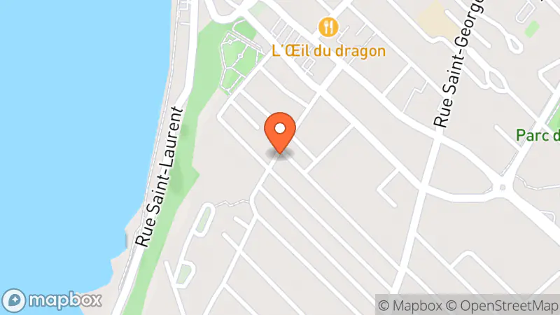 Map showing location of Brocante François Carrier