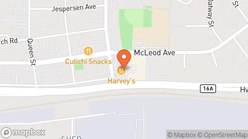 Map showing location of BST CLOTHING