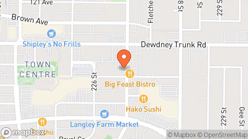 Map showing location of Busy Loon Trading