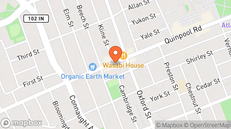 Map showing location of Butterscotch Emporium