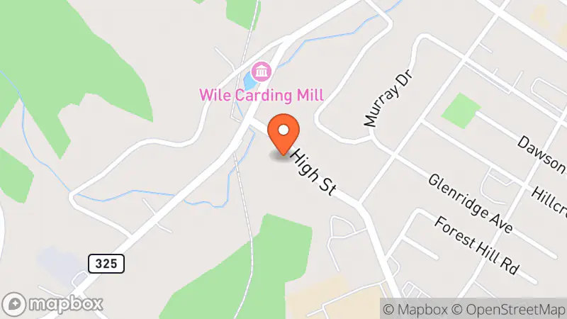 Map showing location of Callielilies