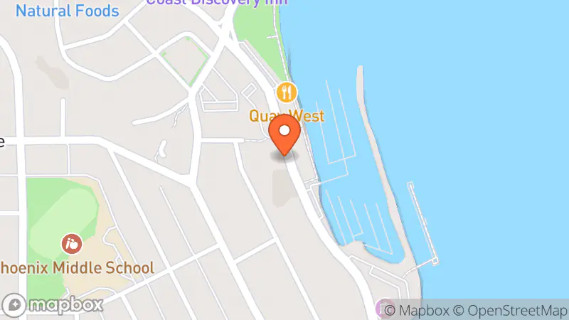 Map showing location of Campbell River Collateral