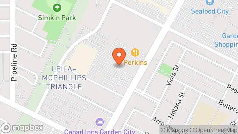 Map showing location of Canadian Goodwill Industries