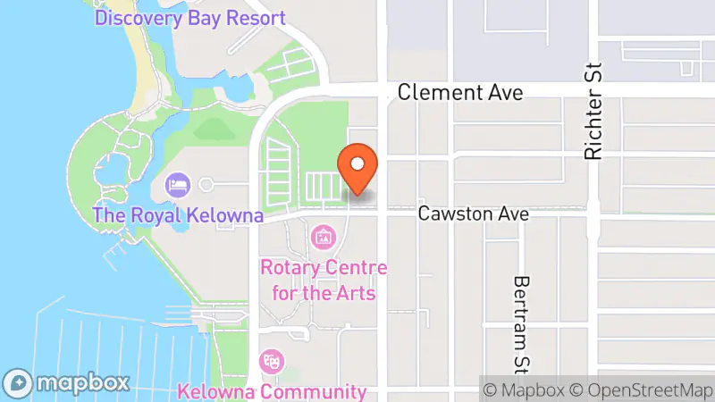 Map showing location of Cannery Vintage