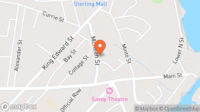 Map showing location of CAPE Thrift