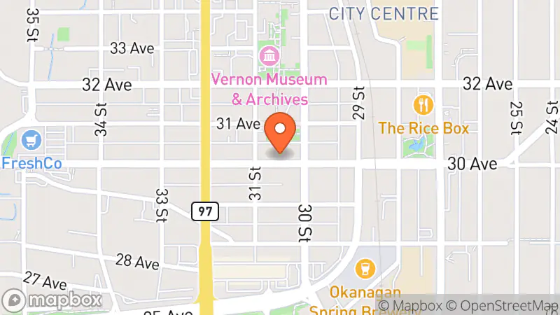 Map showing location of Carousel Consignments