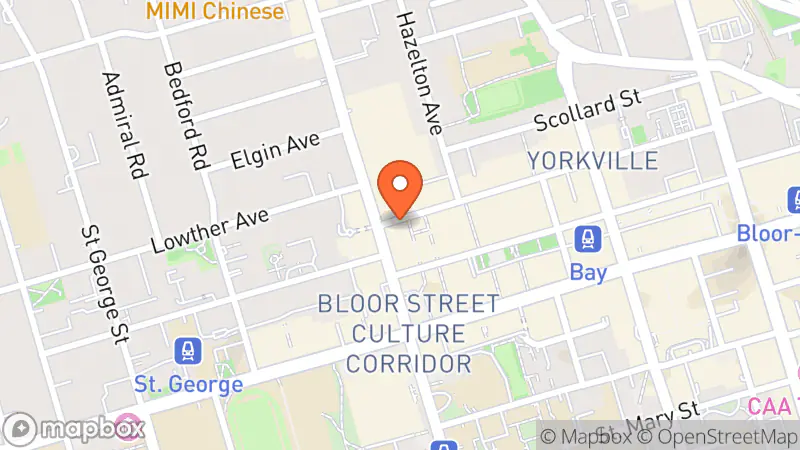 Map showing location of Celine's Books and Beauty