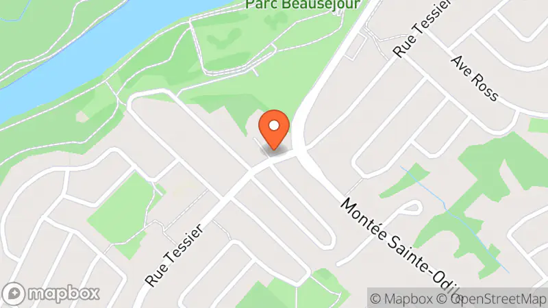 Map showing location of Centre de tri Friperie de l'Est