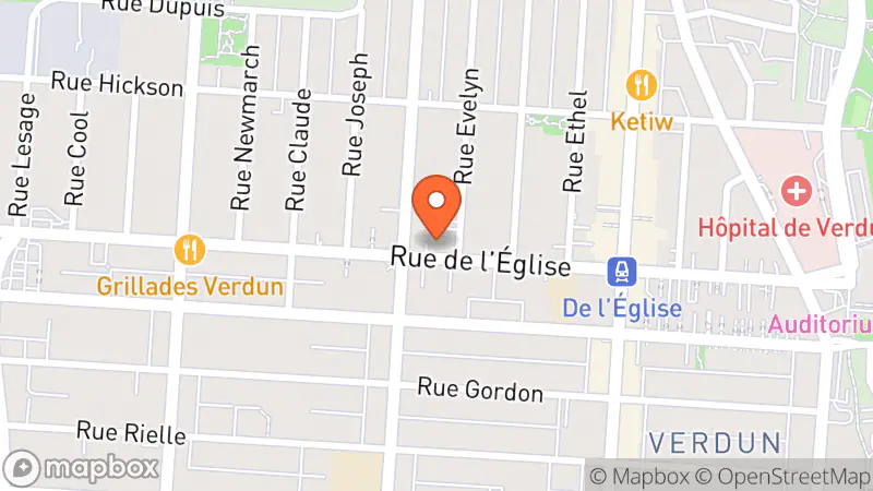 Map showing location of Chaussures Cinq21