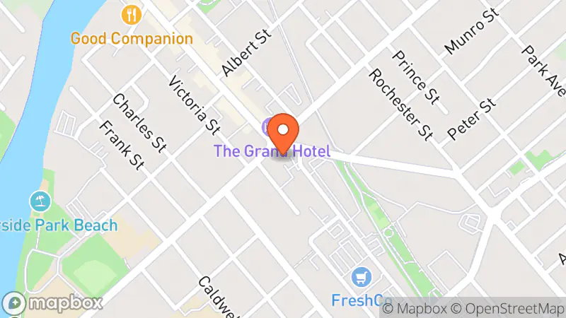 Map showing location of Cheerful Giver Non-Profit Thrift
