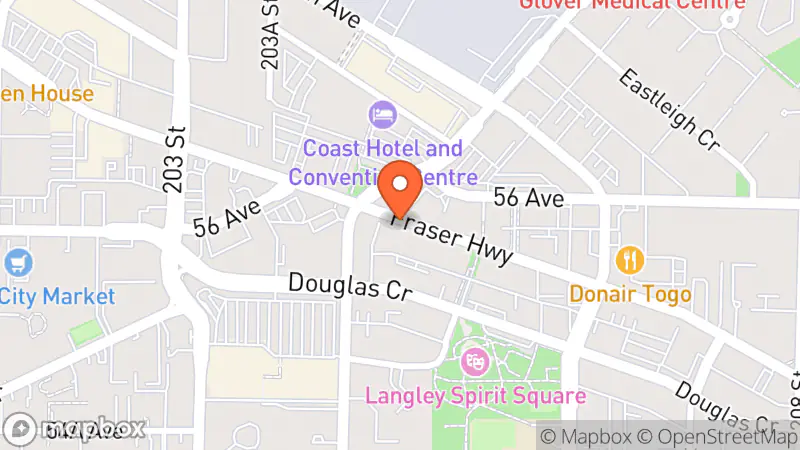 Map showing location of Cherry Pick Vintage