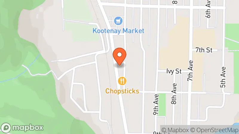 Map showing location of Classic Shop Thrift & Retail