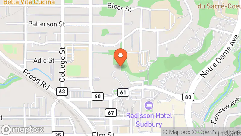 Map showing location of Closet Share