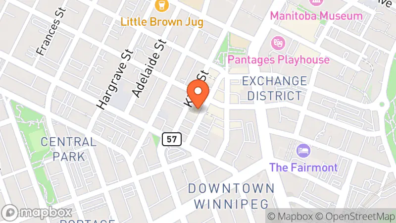 Map showing location of Clothing Bakery Vintage Clothing & Accessories