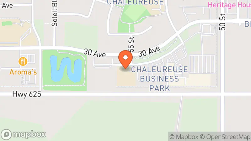 Map showing location of Community Circle Thrift Centre