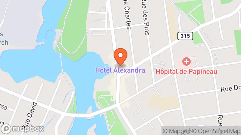 Map showing location of Comptoir St Vincent De Paul