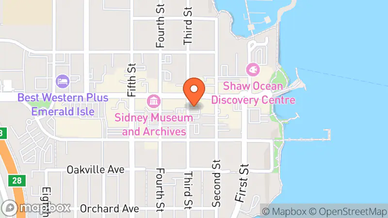 Map showing location of Connections