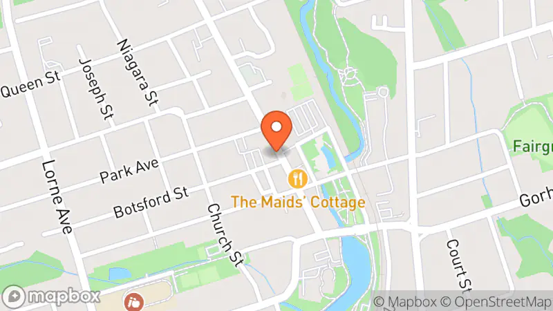 Map showing location of Conscious Find