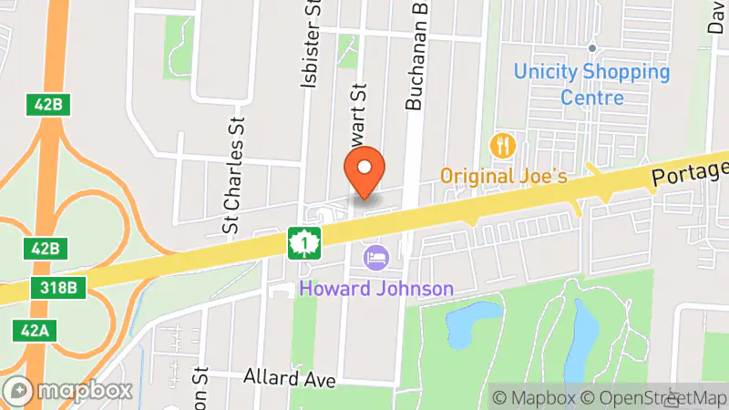 Map showing location of Cover to Cover/Bookshelf