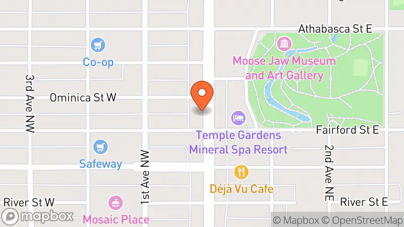 Map showing location of Cranberry Consignment