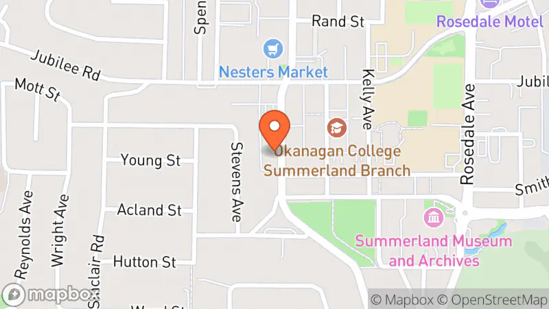 Map showing location of Critteraid Animal Sanctuary & Charity Thrift Shoppe