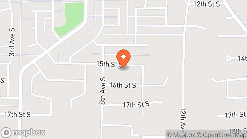 Map showing location of Cuddle Revival Co.