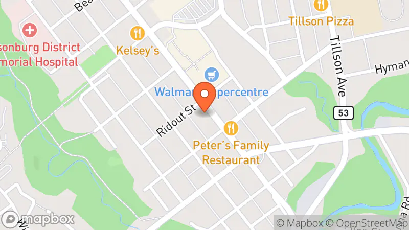 Map showing location of Dande Collective