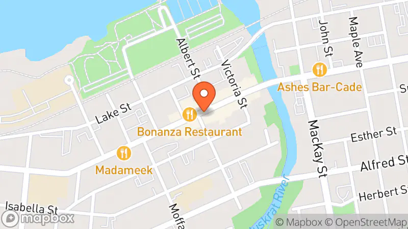 Map showing location of Dara Seans