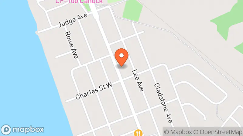 Map showing location of Deals North Bay